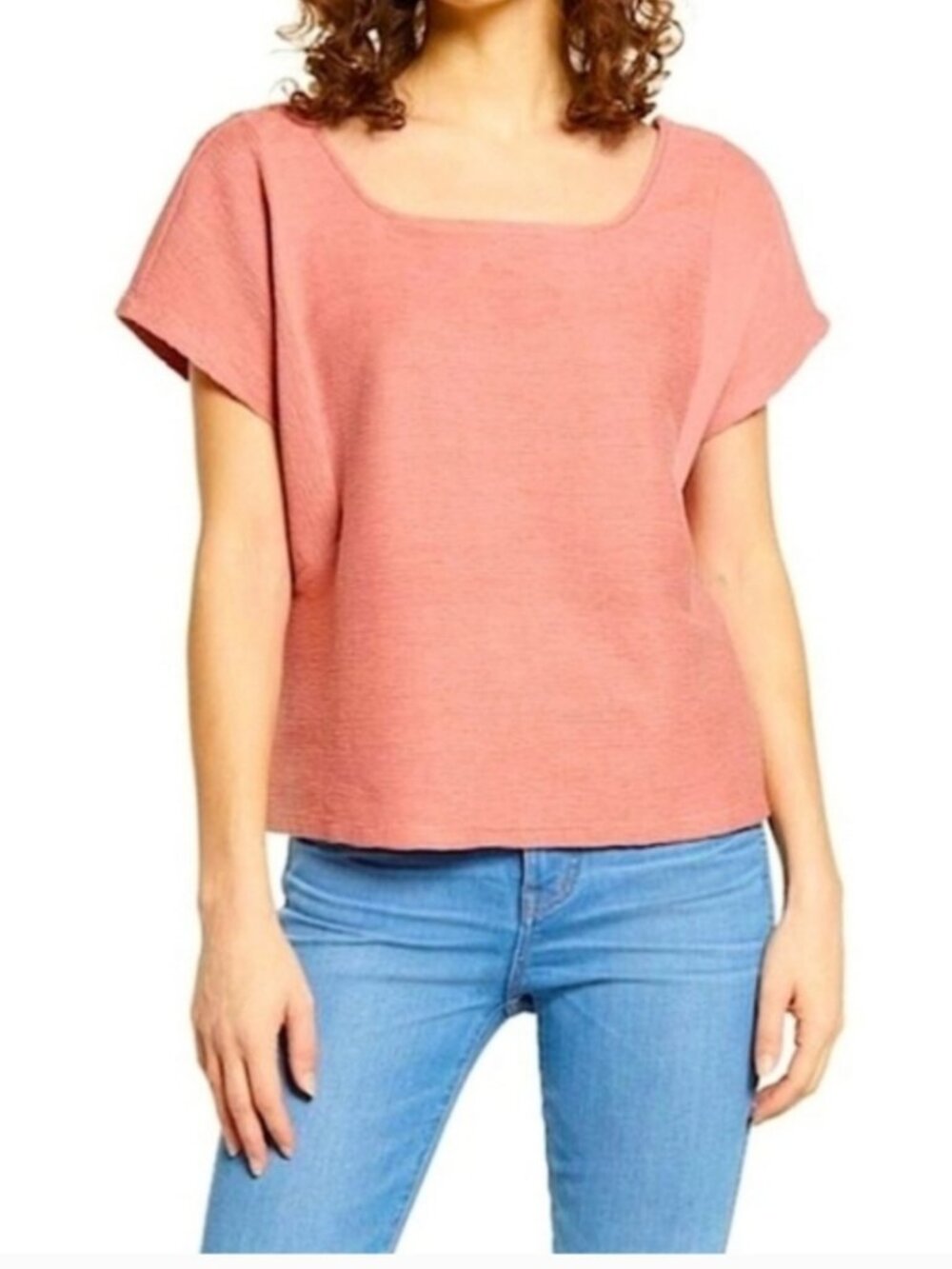✨ Madewell Ottoman Top in Dusty Rose — Women's Size Medium ✨